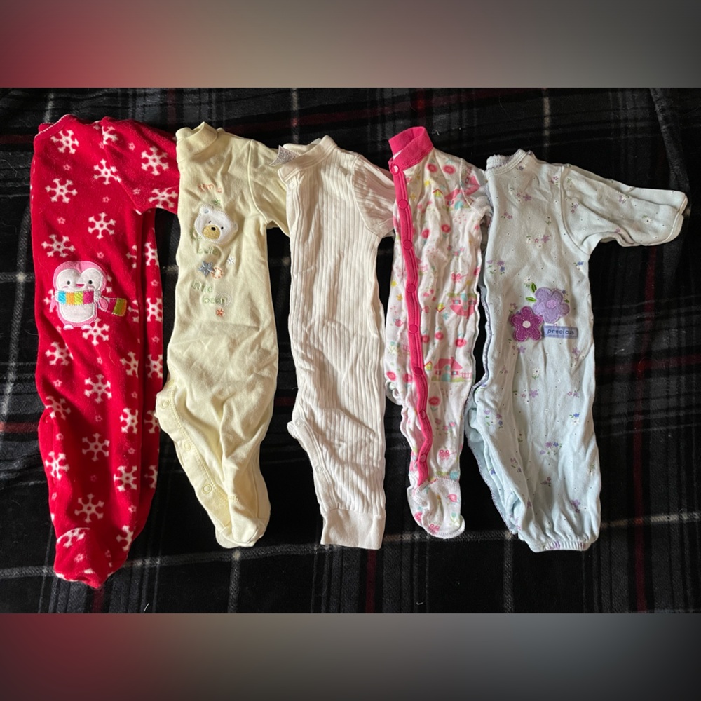 Assorted Baby One-Piece Pajamas